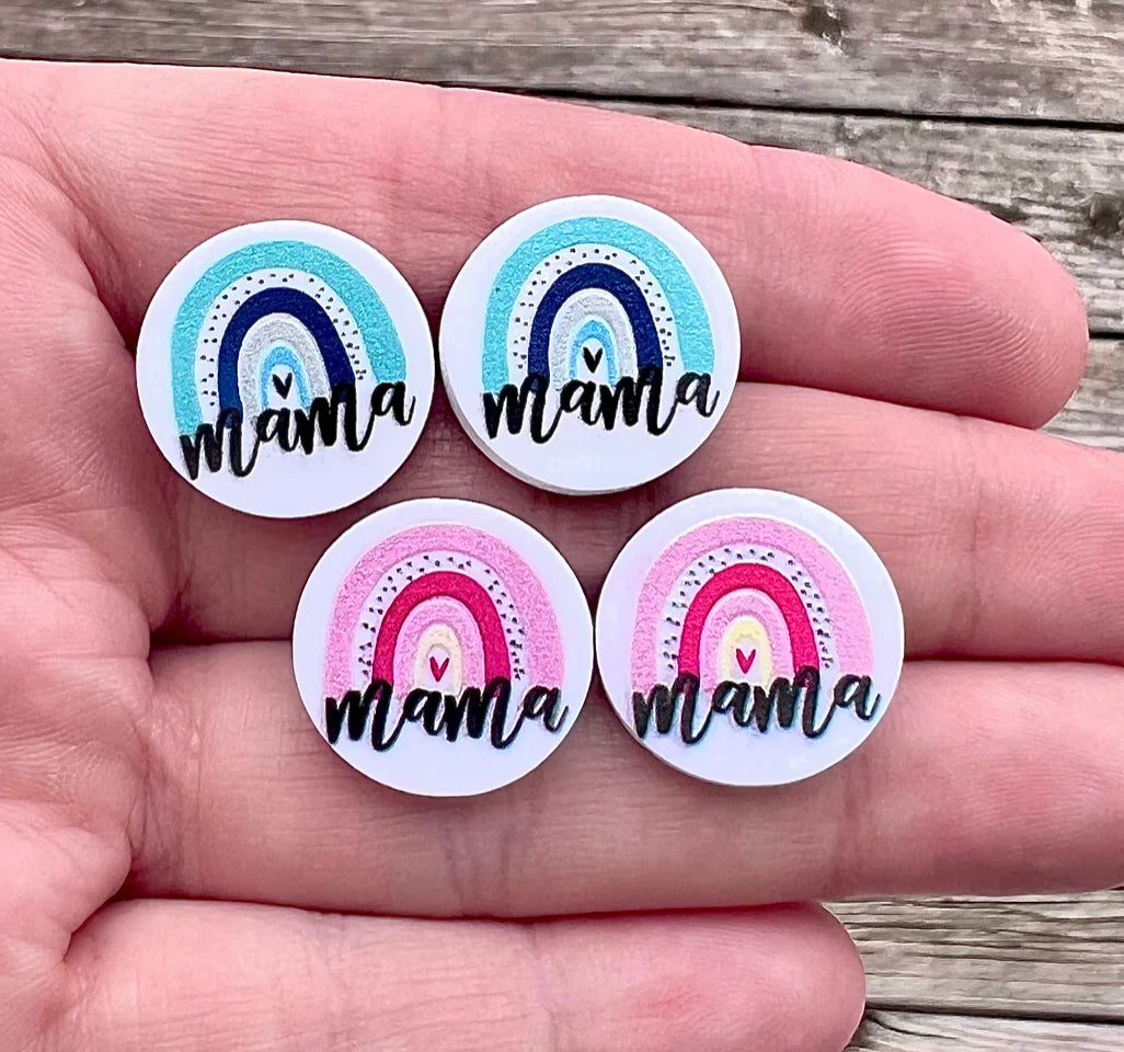 Mama Circle Earrings