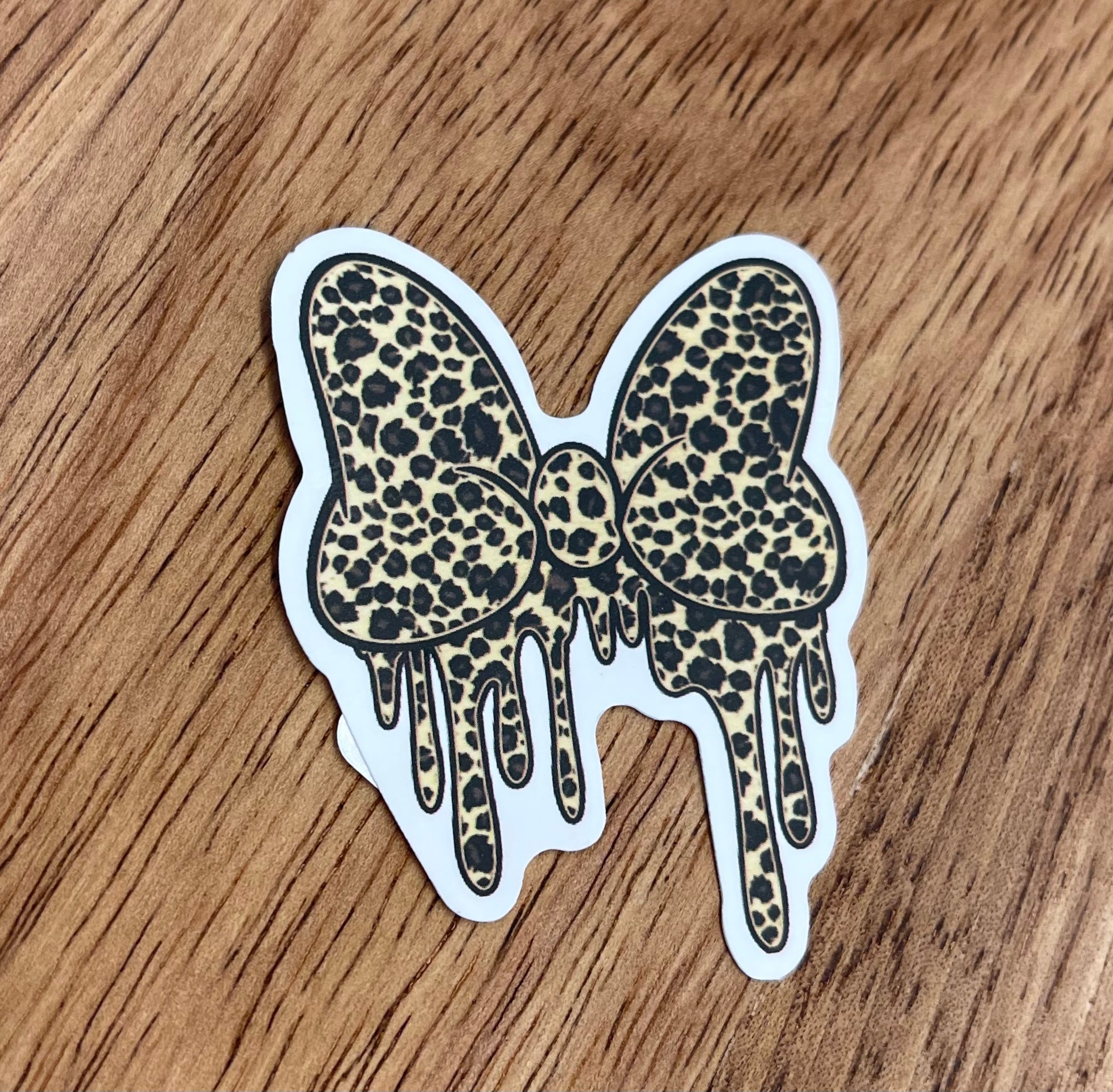 Melting Cheetah Print Butterfly
