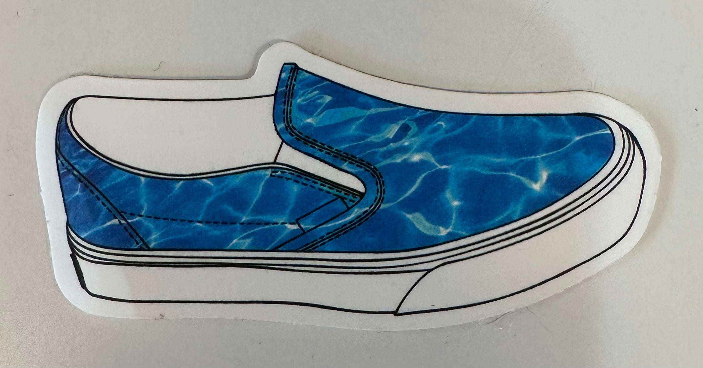 Tie Dye Shoe Sticker