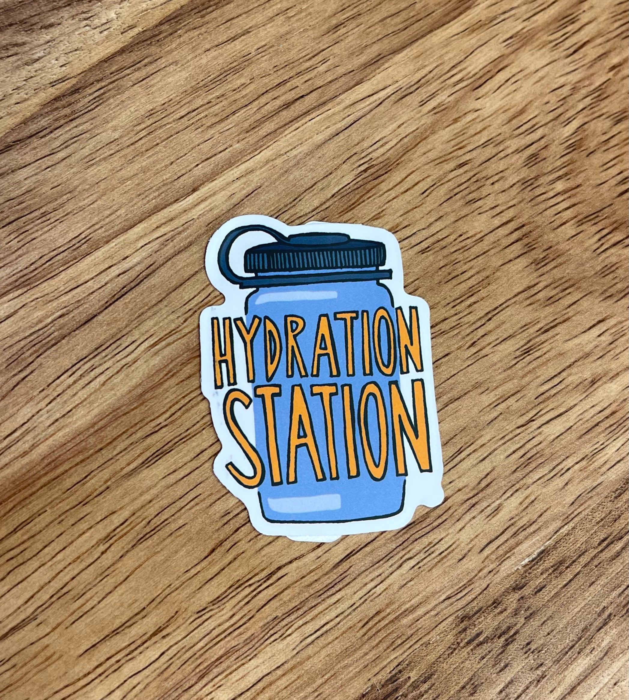 Hydration Station Vinyl Sticker