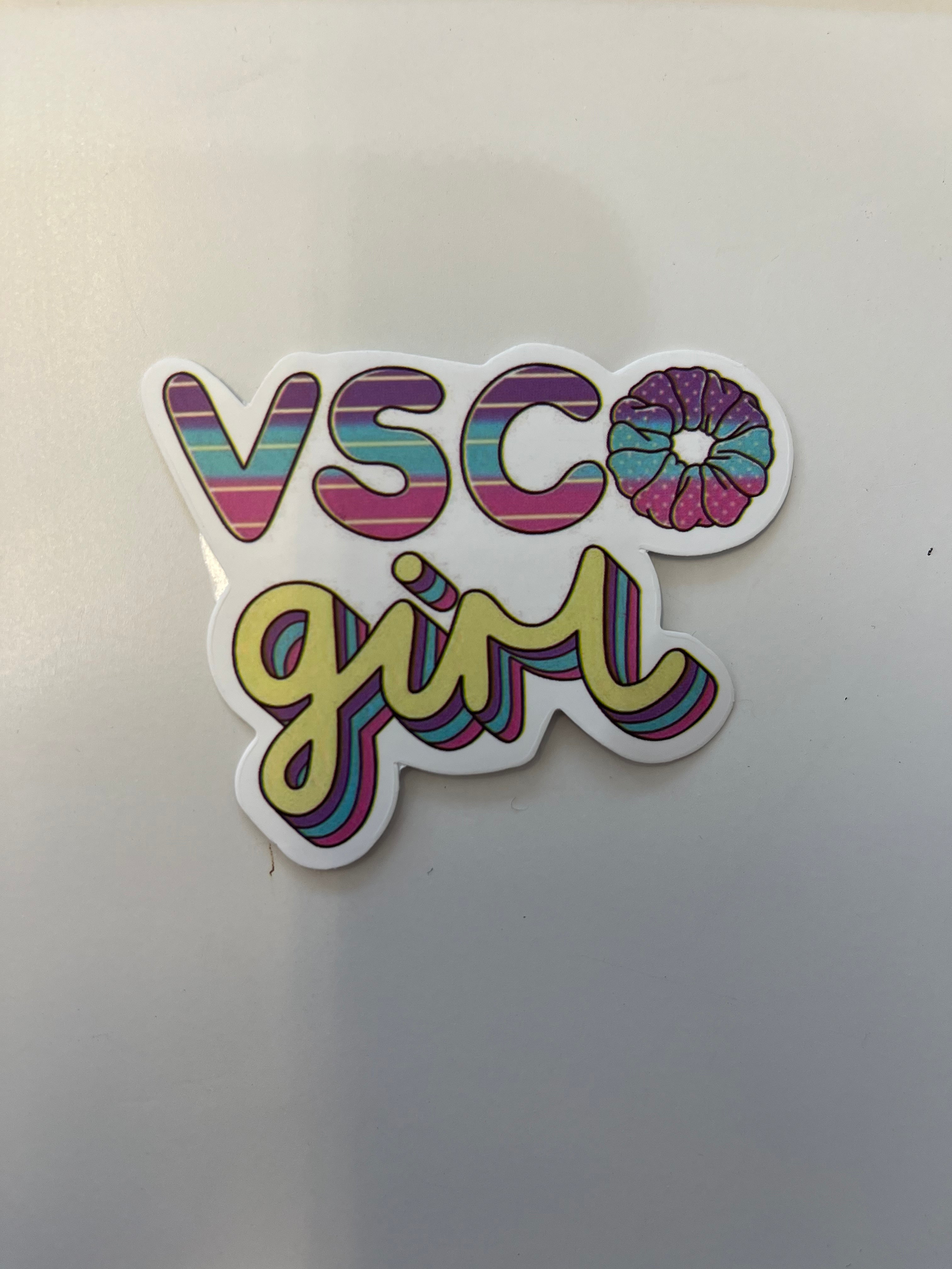 VSCO Girl Vinyl Sticker