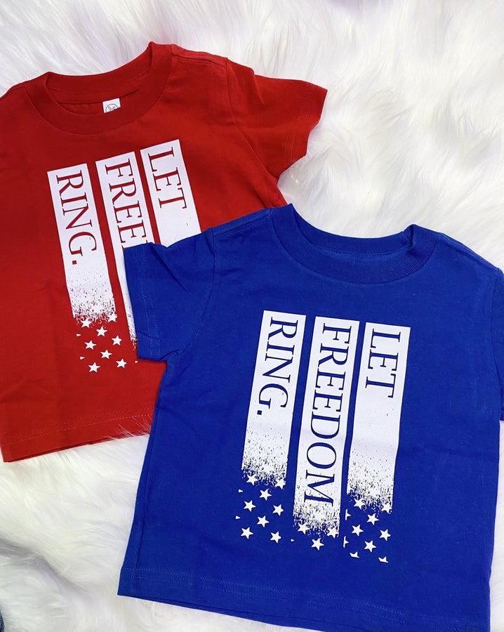 Let Freedom Ring Kids Tee