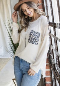 Waffle Knit Long Sleeve