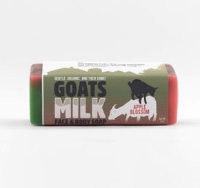 Goats Milk Soap Bar ~ Apple Blossom