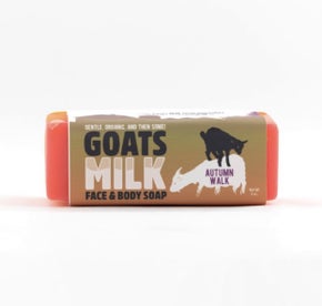 Goats Milk Soap Bar ~ Autumn Walk