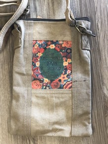 Simple Joys Crossbody ~ Upcycled Tent
