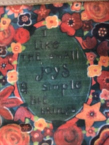 Simple Joys Crossbody ~ Upcycled Tent