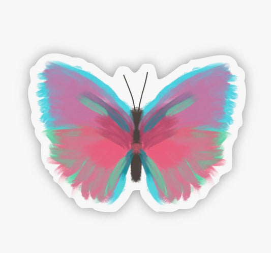 Pastel Butterfly Sticker