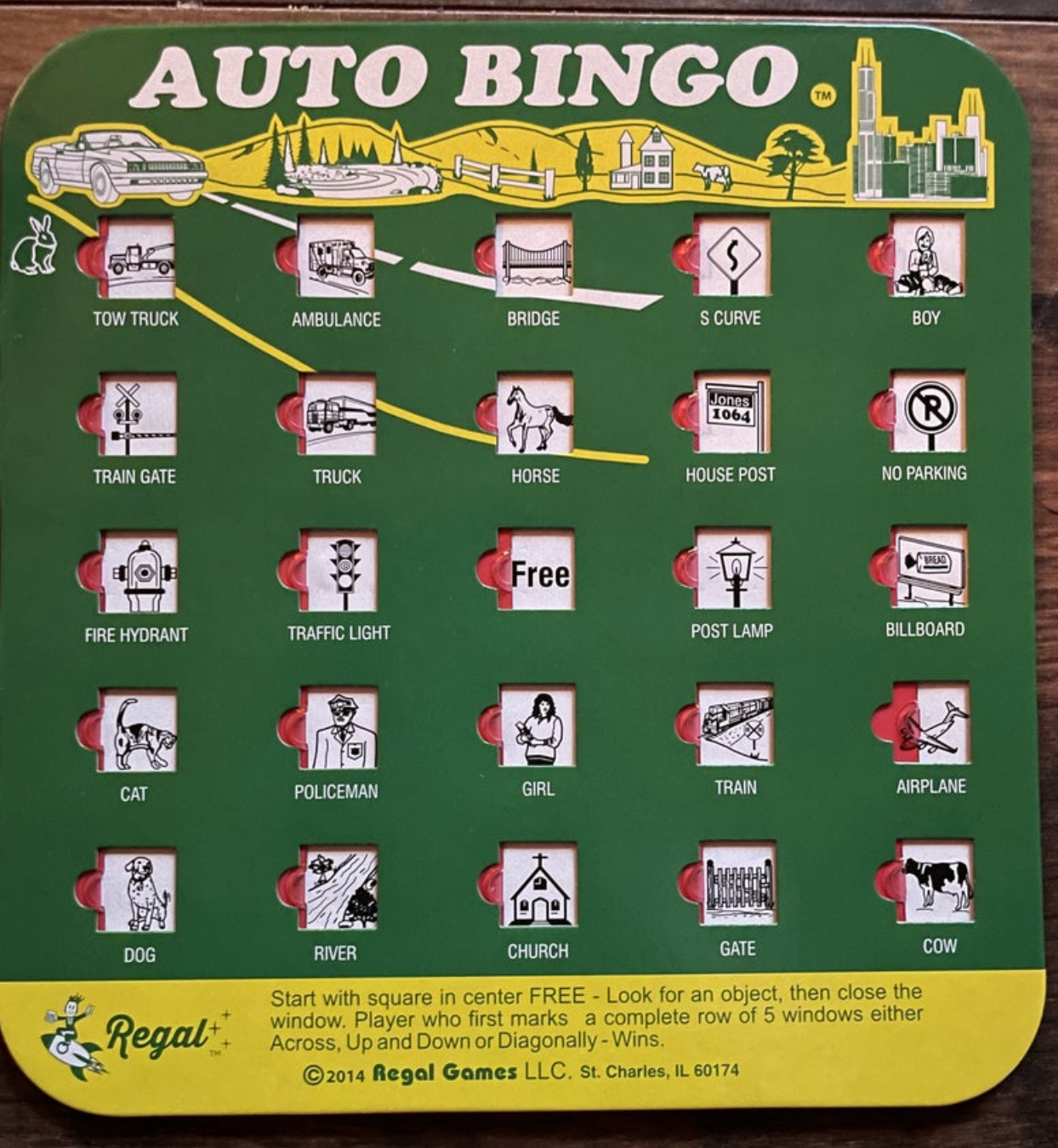 Auto Bingo with Slide Windows