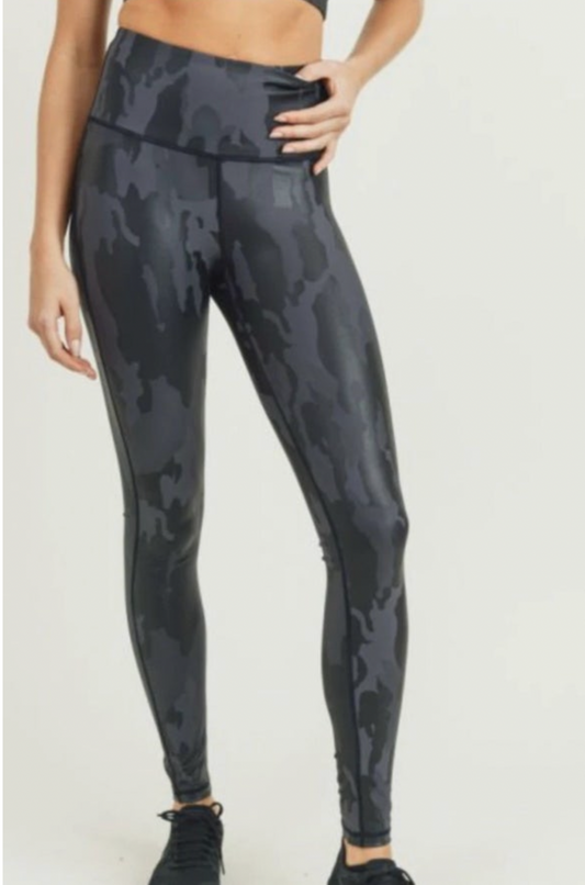 Foil Camo Leggings
