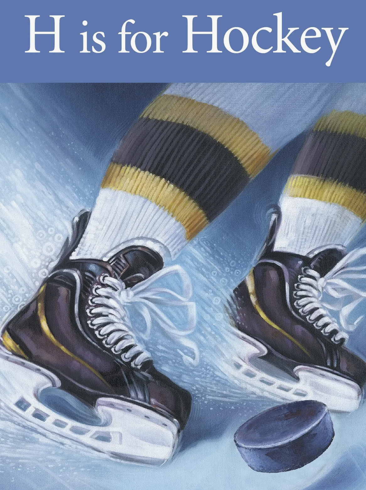 H is For Hockey Board Book