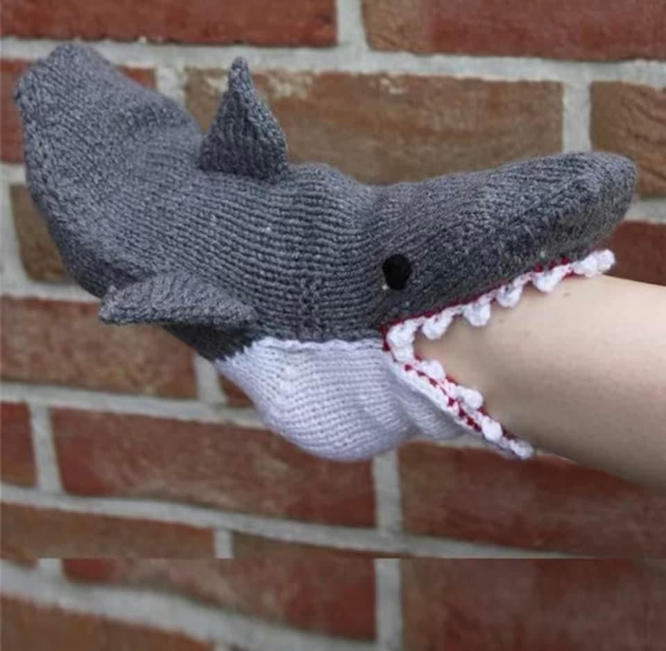 Funky Animal Chomp Socks