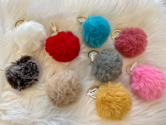 Fluffy Keychain