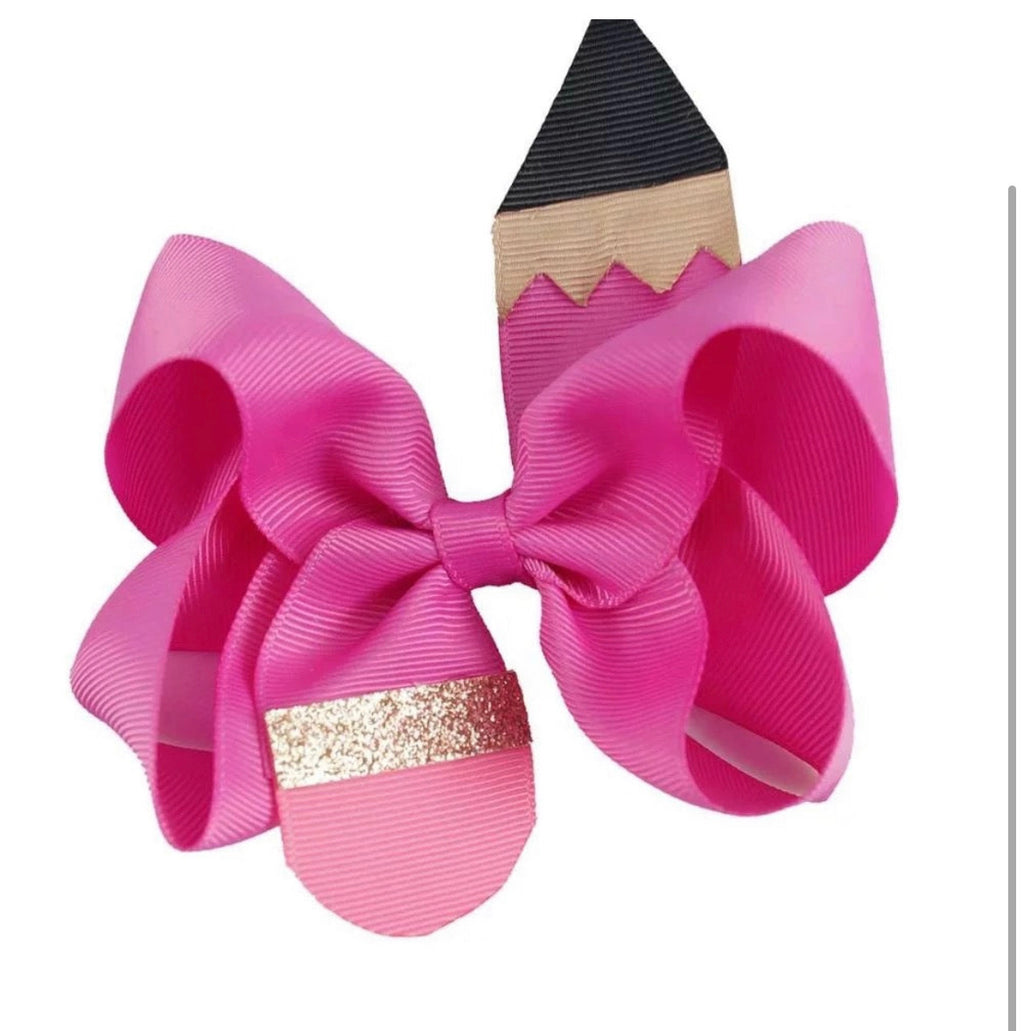 Pencil Hair Bows