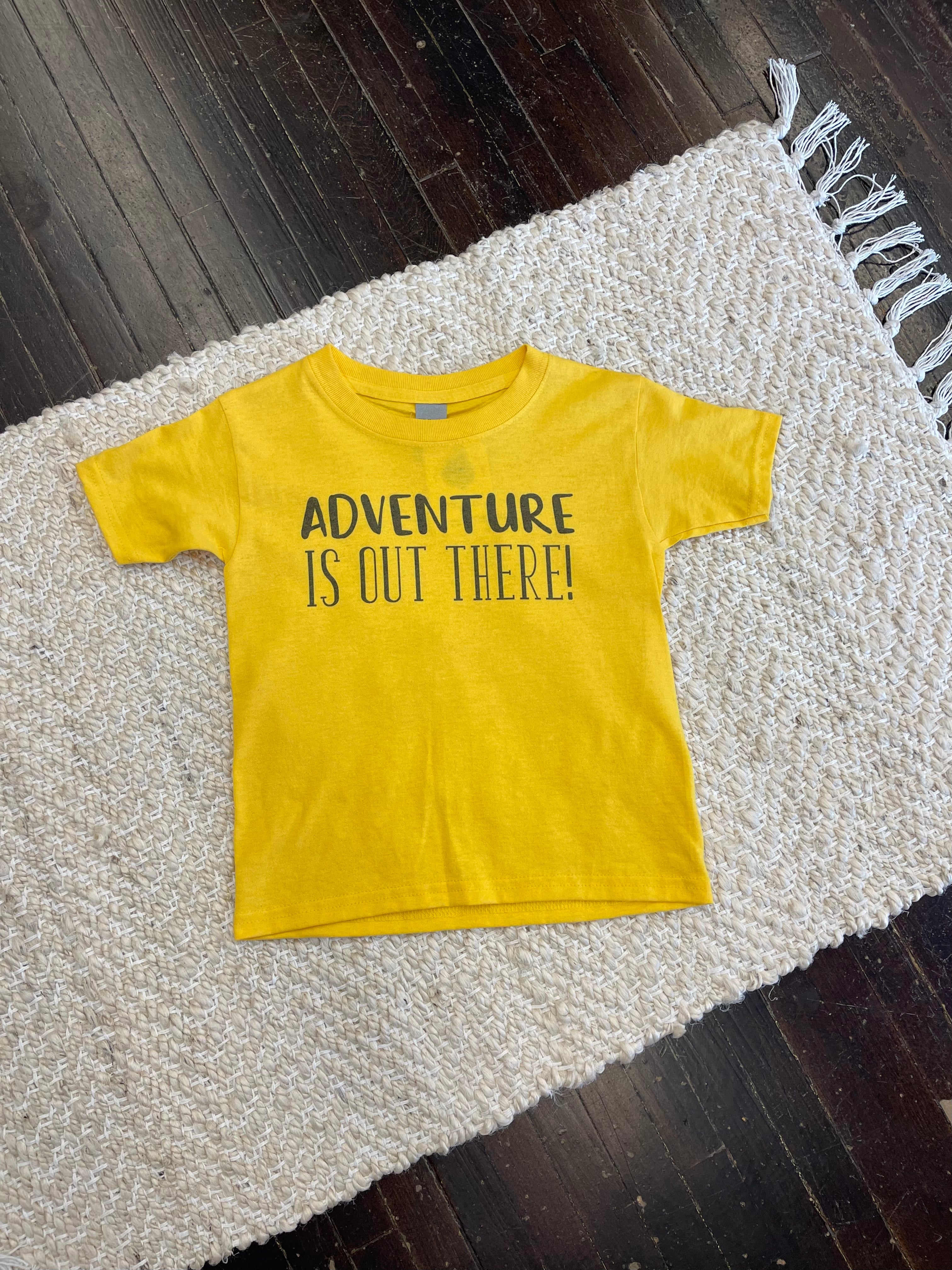 Adventure Is Out There Tee- YOUTH