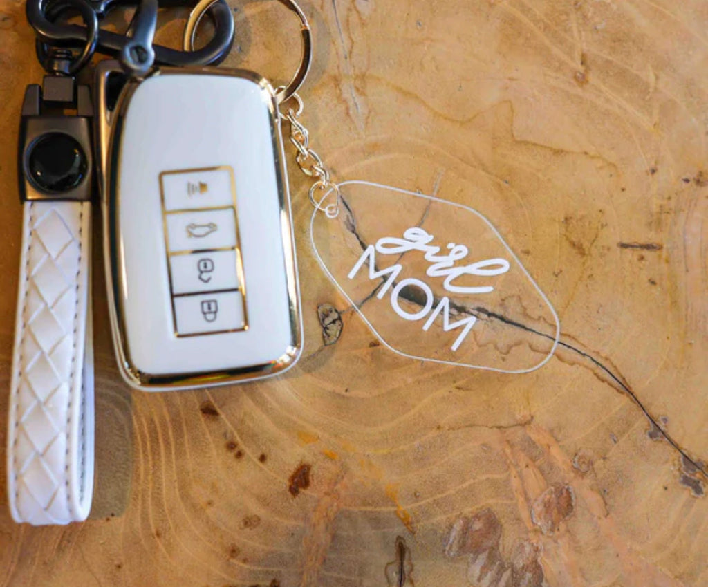 Acrylic Mom Key Chains