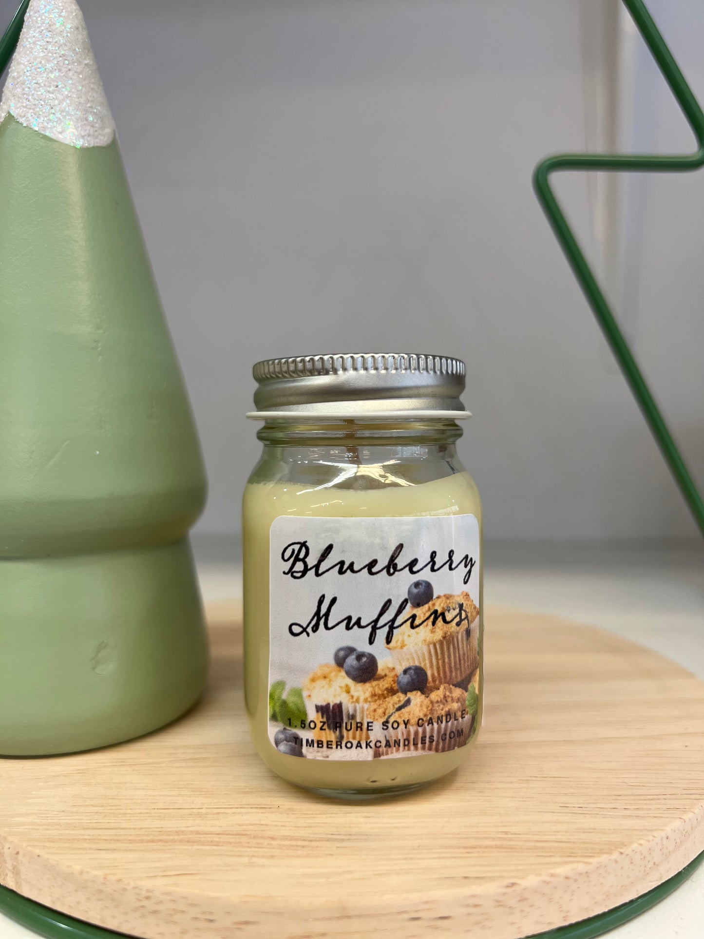 Mini Mason Jar ~ Blueberry Muffin