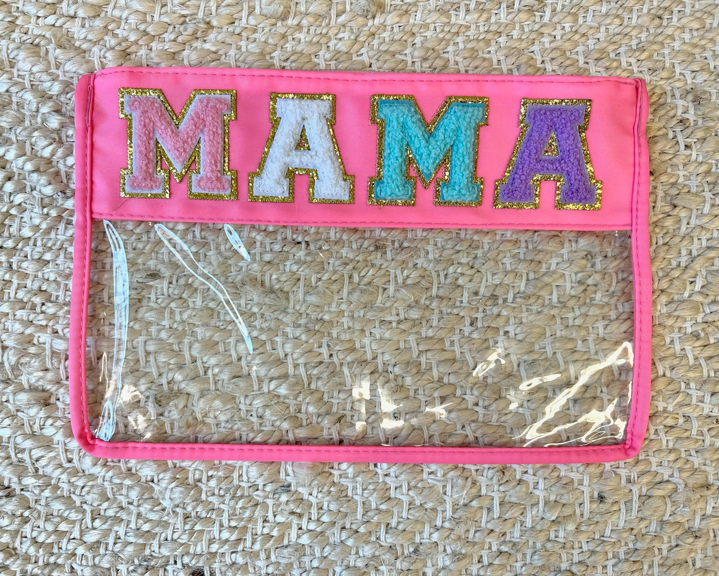 MAMA Varsity Letter Pouch