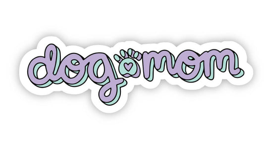 Dog Mom Vinyl Sticker