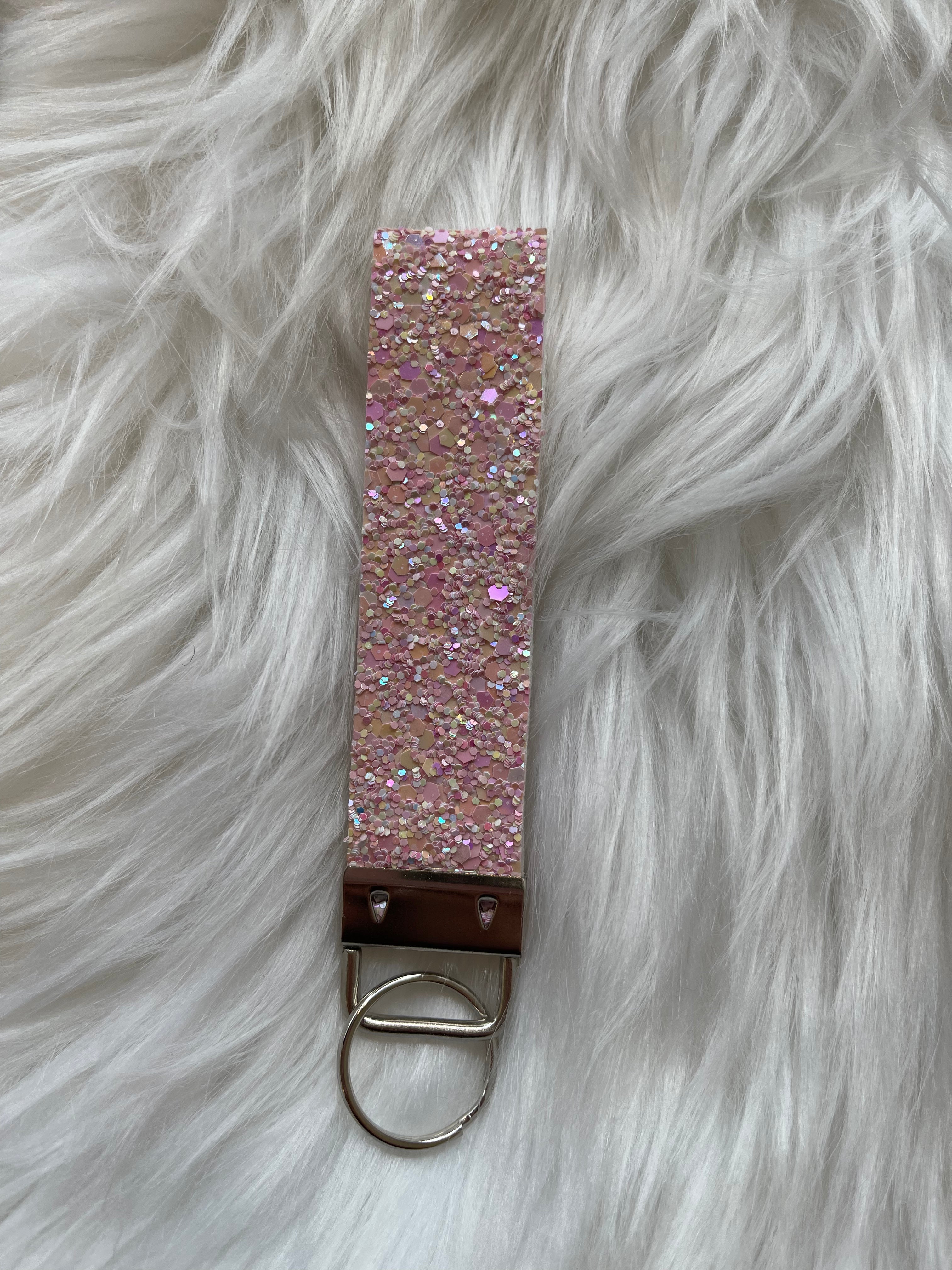 Sparkly Wristlet Keychain