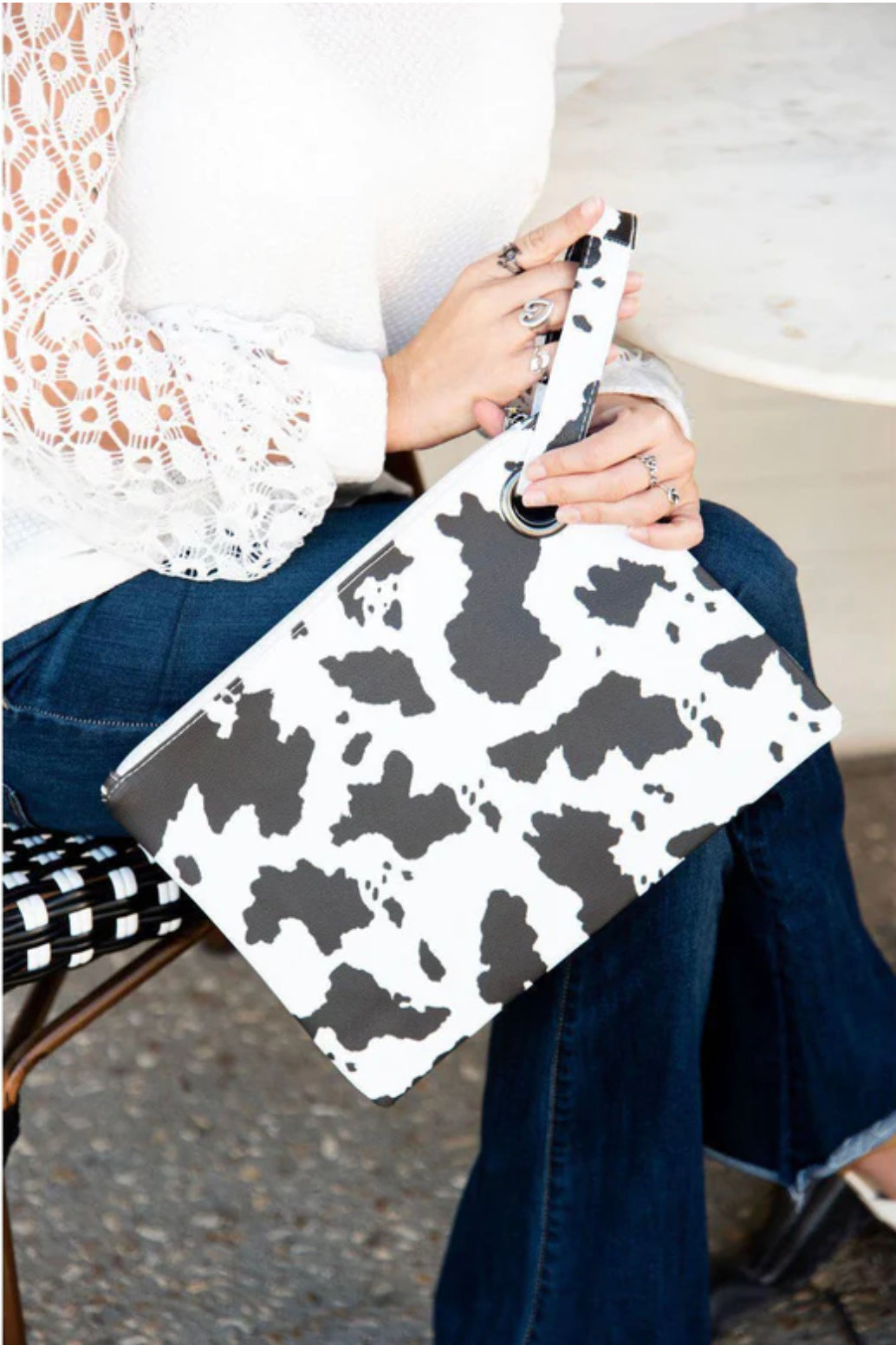 New Oversized Nikki Clutch Handbag