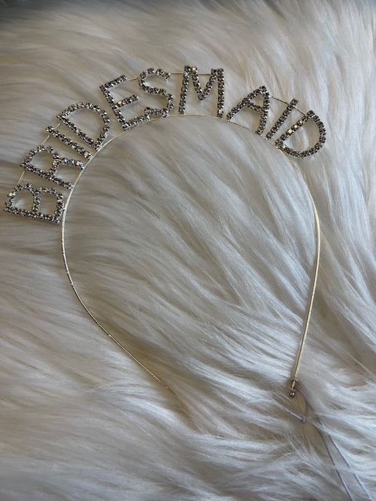 BRIDESMAID Headband