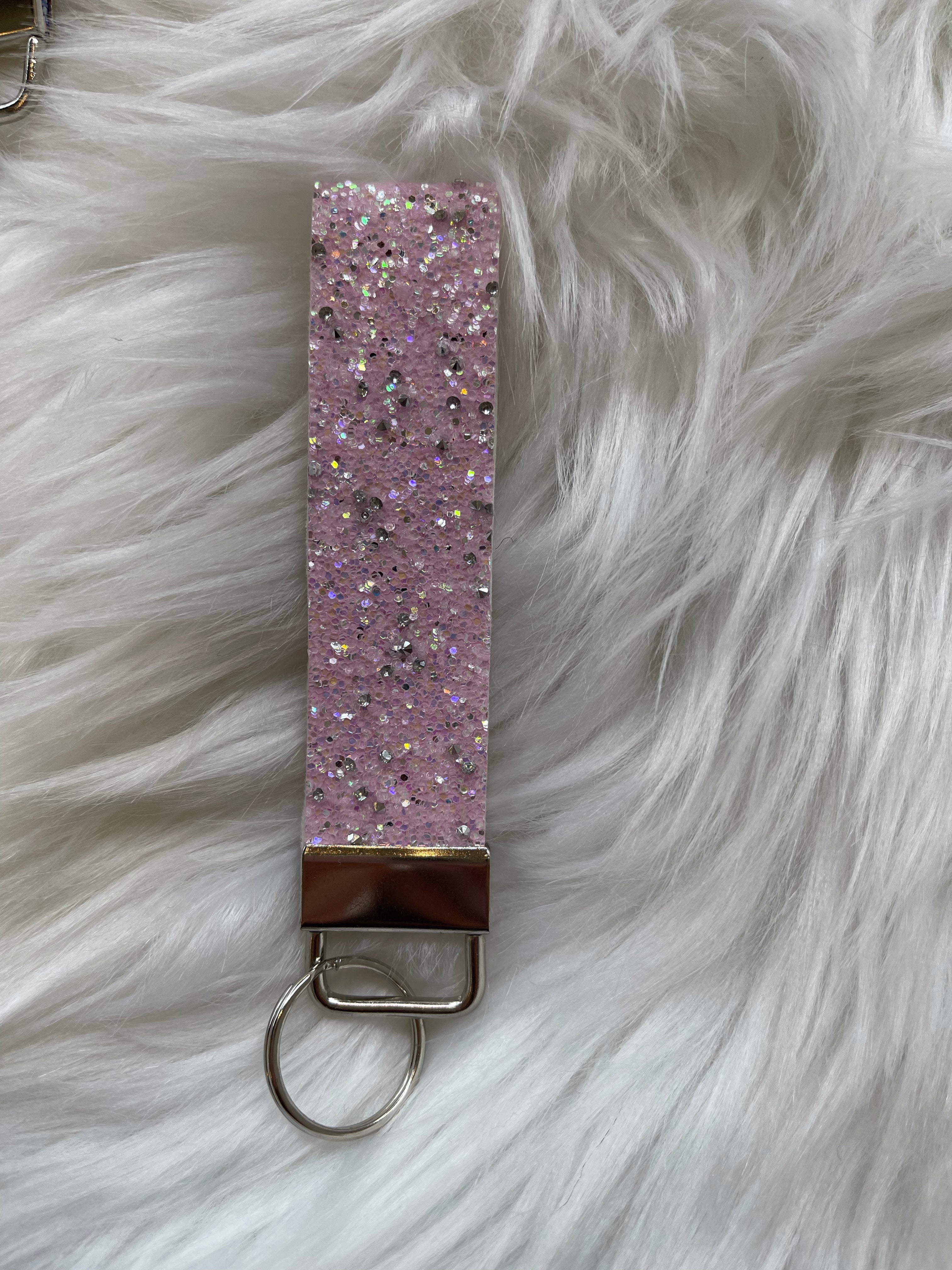 Sparkly Wristlet Keychain