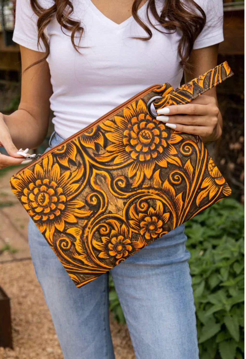 New Oversized Nikki Clutch Handbag