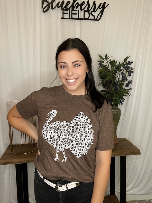 Spotted Turkey Tee