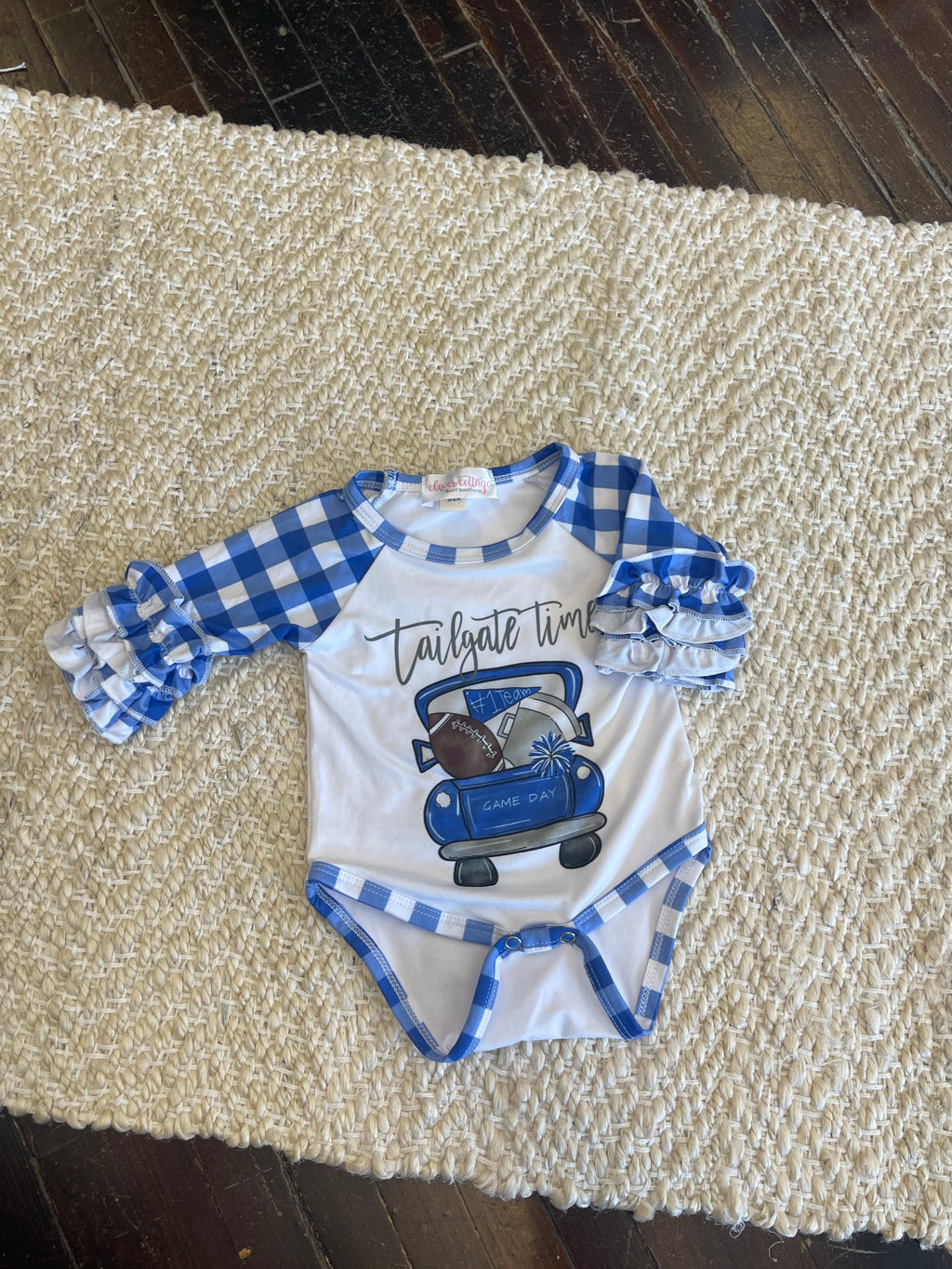 Tailgate Time Onesie- FINAL SALE