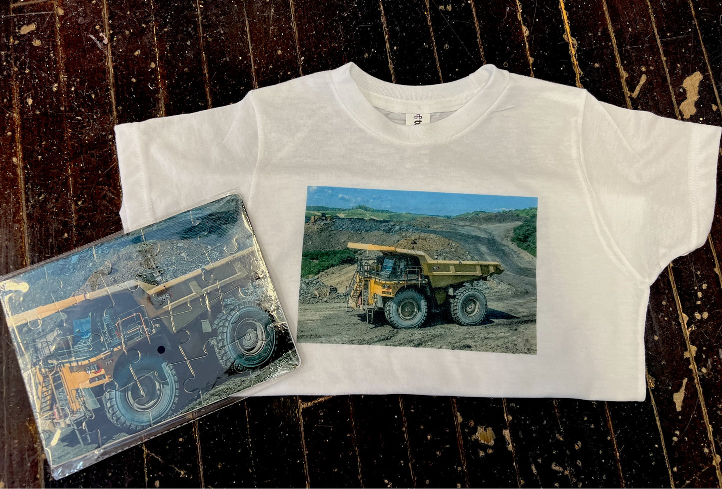 Mining Truck Kids Tee