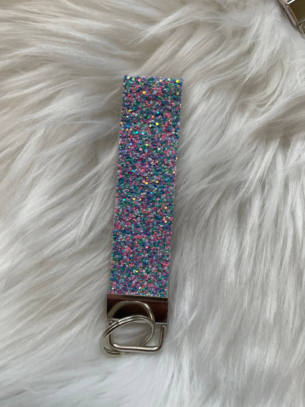 Sparkly Wristlet Keychain