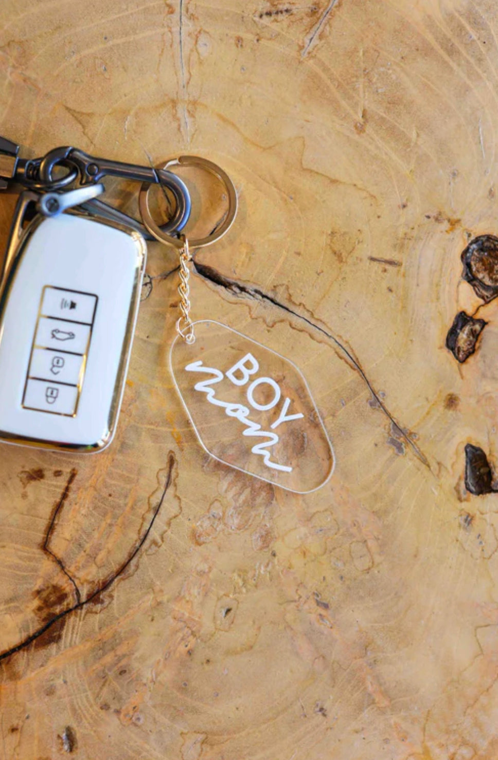 Acrylic Mom Key Chains