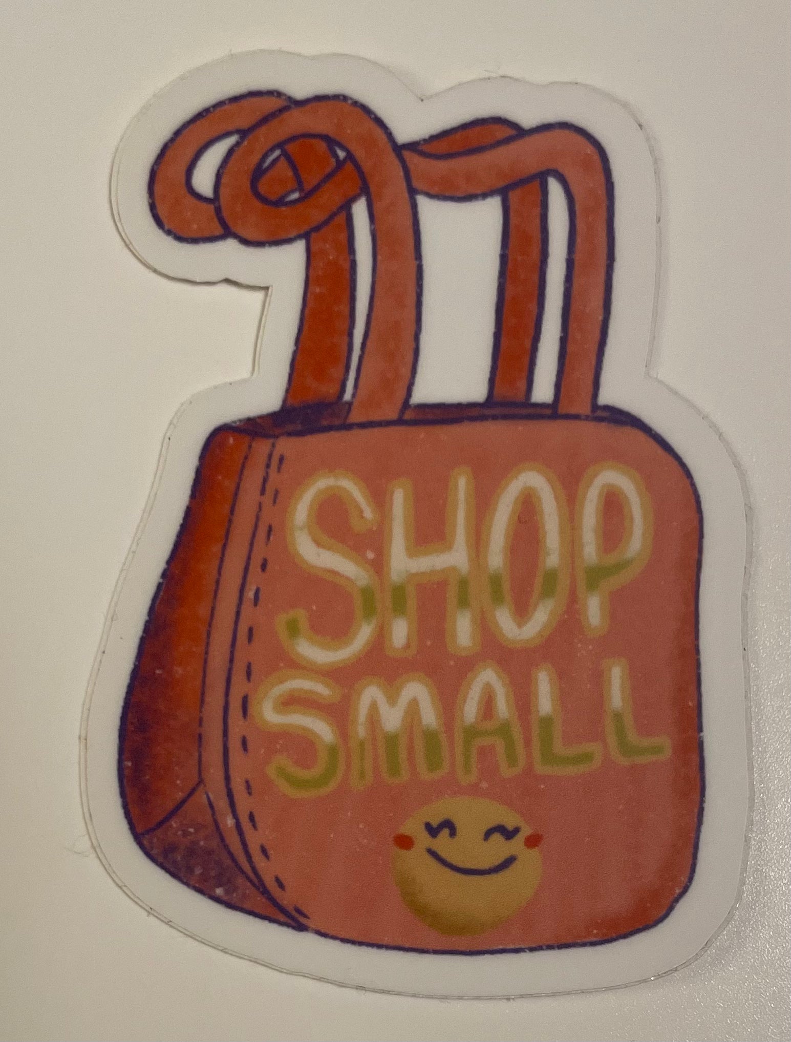 Shop Small Vinyl Sticker