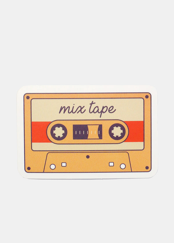 Mixed Tape Vinyl Sticker