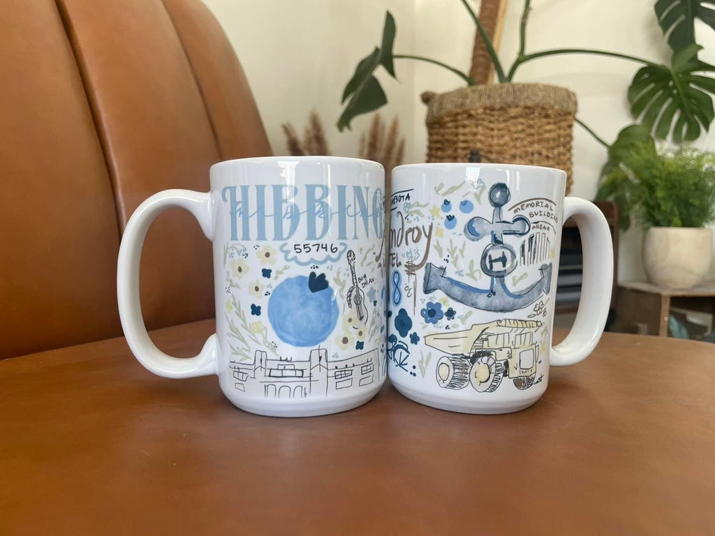 The Blueberry Fields Hibbing Inspired Mug