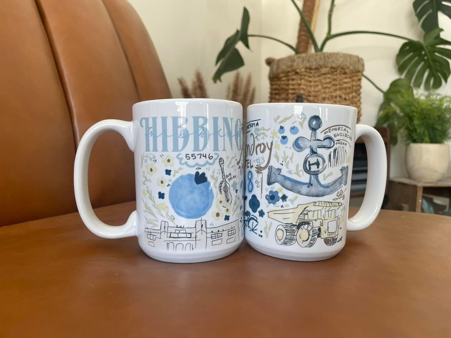 The Blueberry Fields Hibbing Inspired Mug