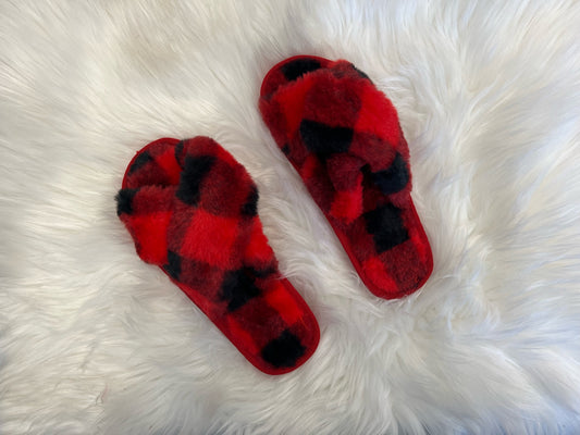 Mad About Plaid Slippers