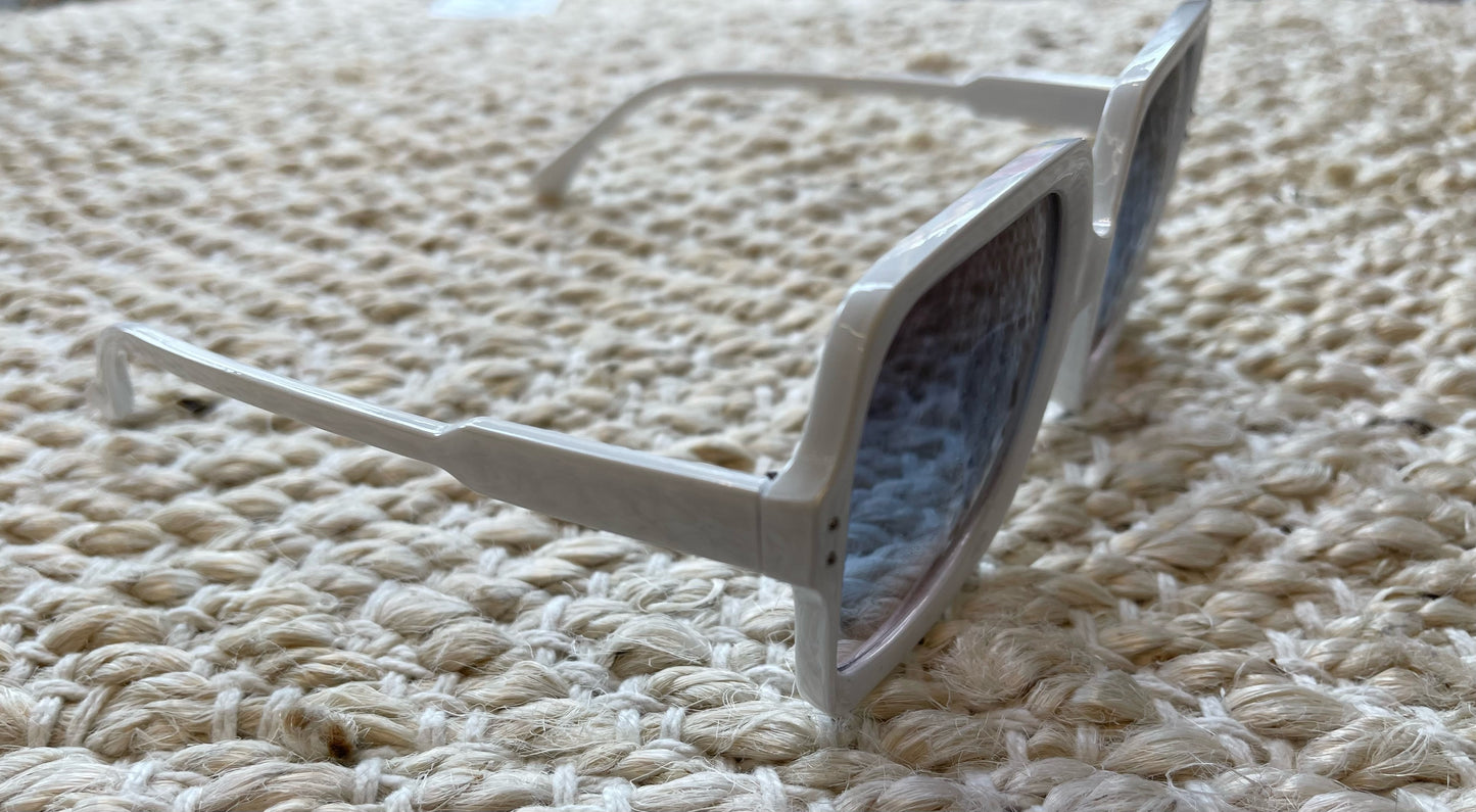 Vintage Square Framed Sunglasses