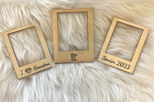 Magnetic Polaroid Photo Frame