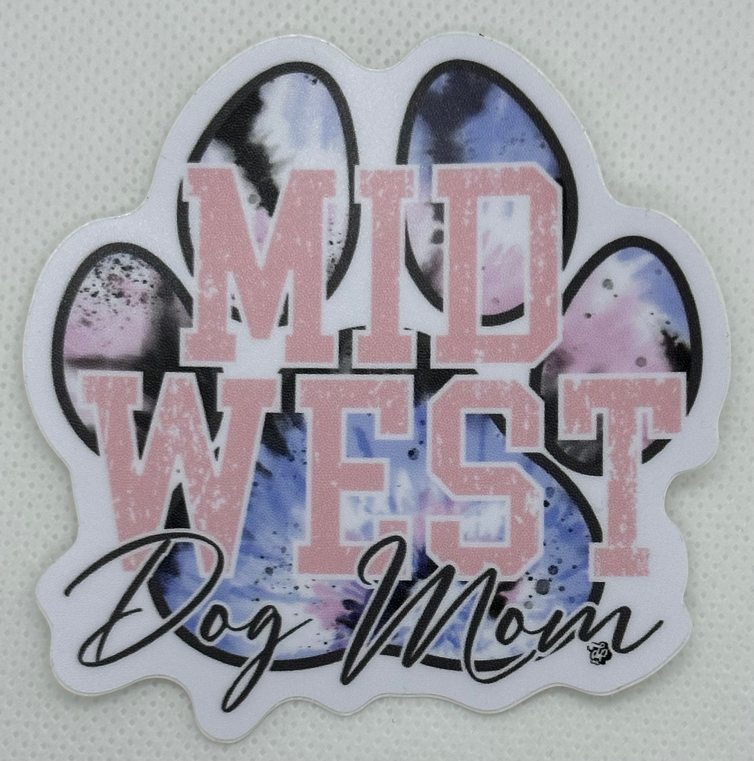 Midwest Dog Mom Sticker