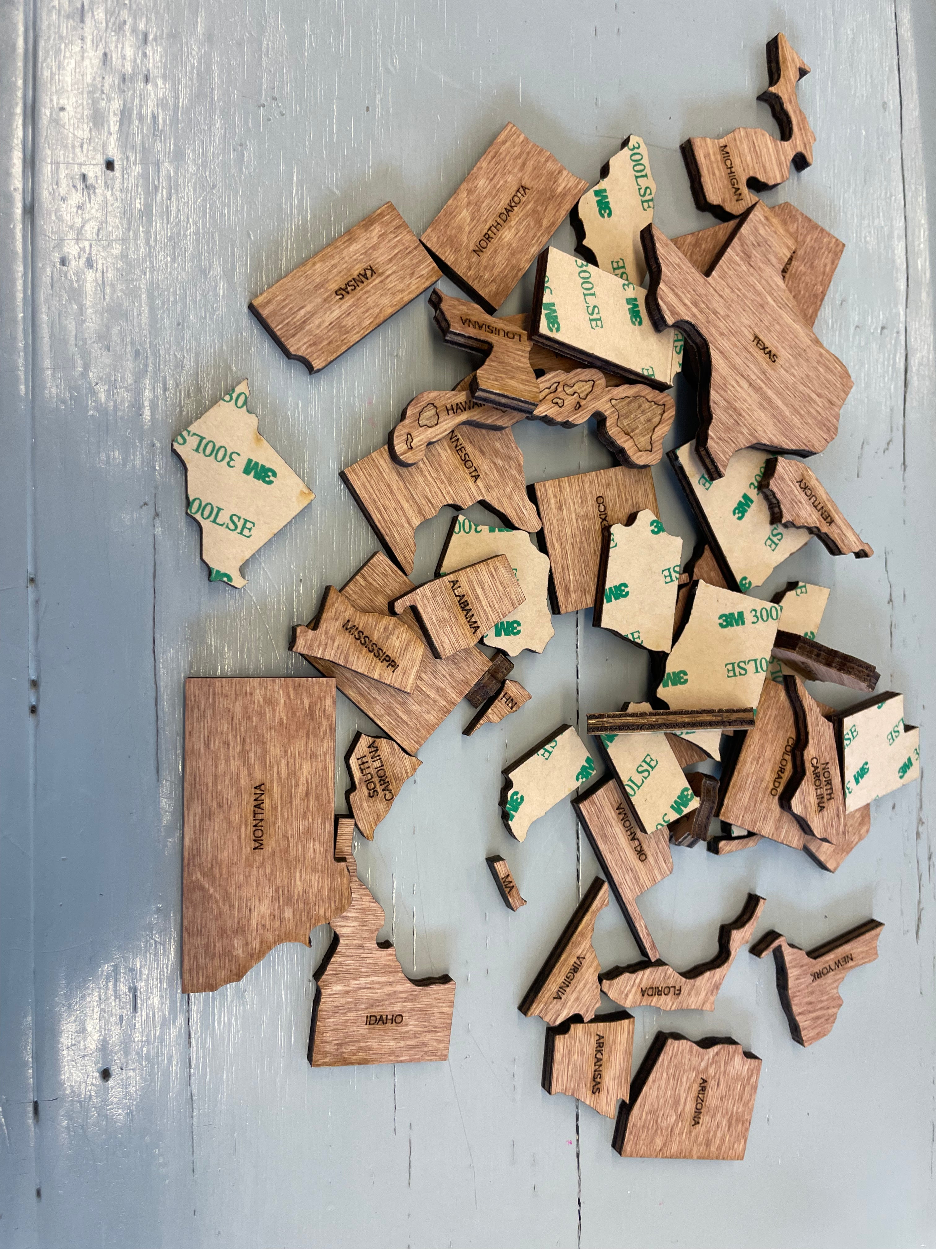 Beautifully Detailed State Map