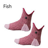 Funky Animal Chomp Socks