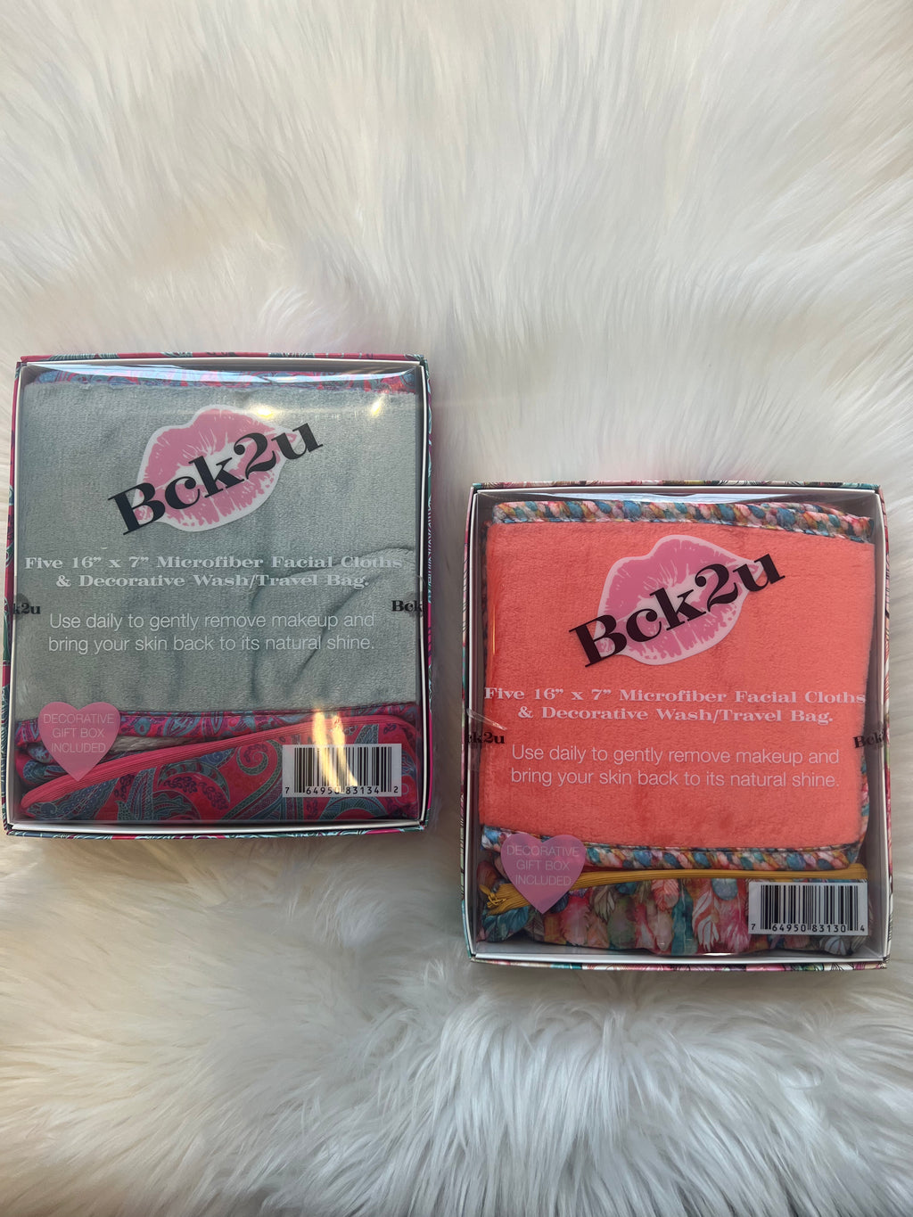 Microfiber Facial Cloths with Travel Bag