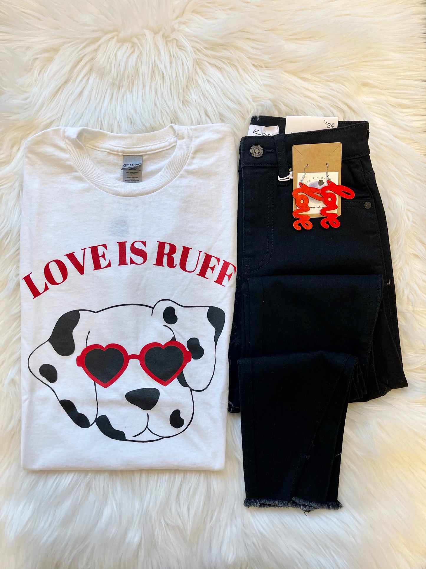 Love is Ruff Tee